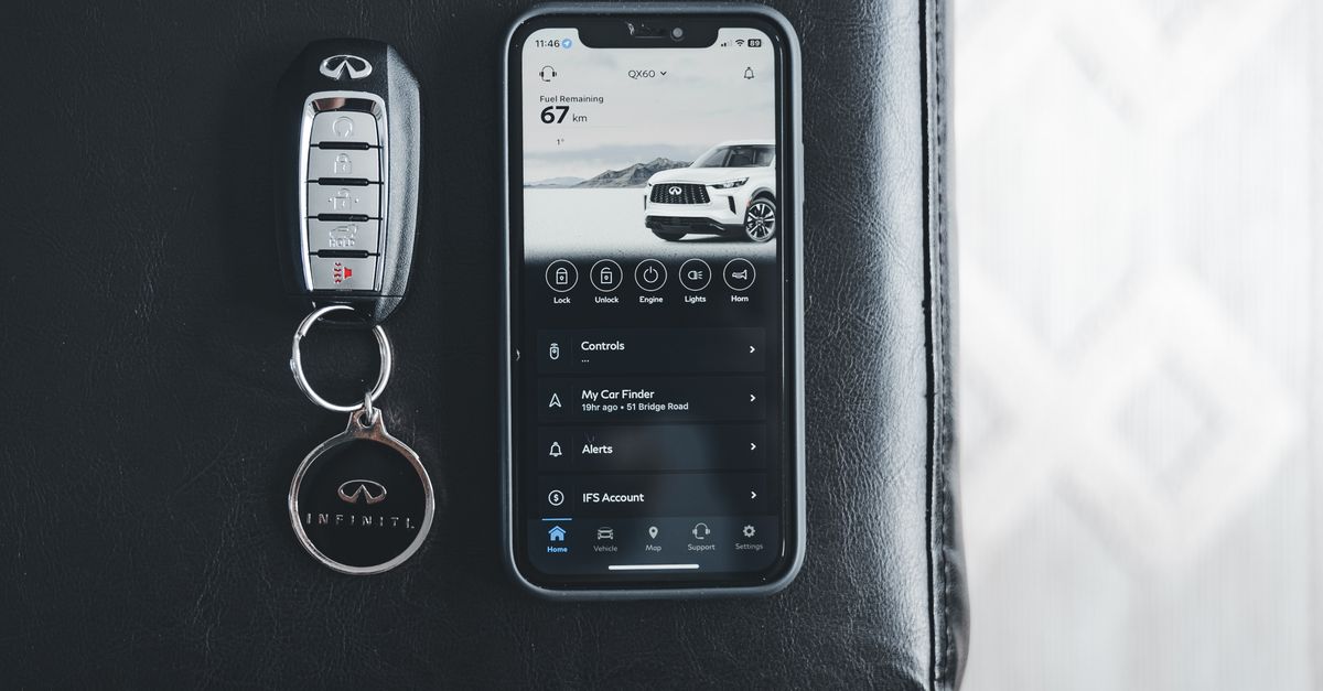 Nissan car key fob — Parkside Secure Locksmith
