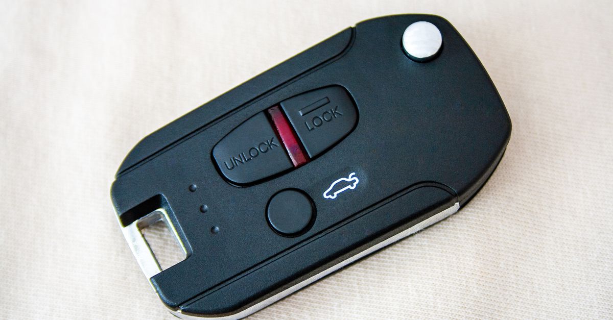 Toyota car key fob — Parkside Secure Locksmith